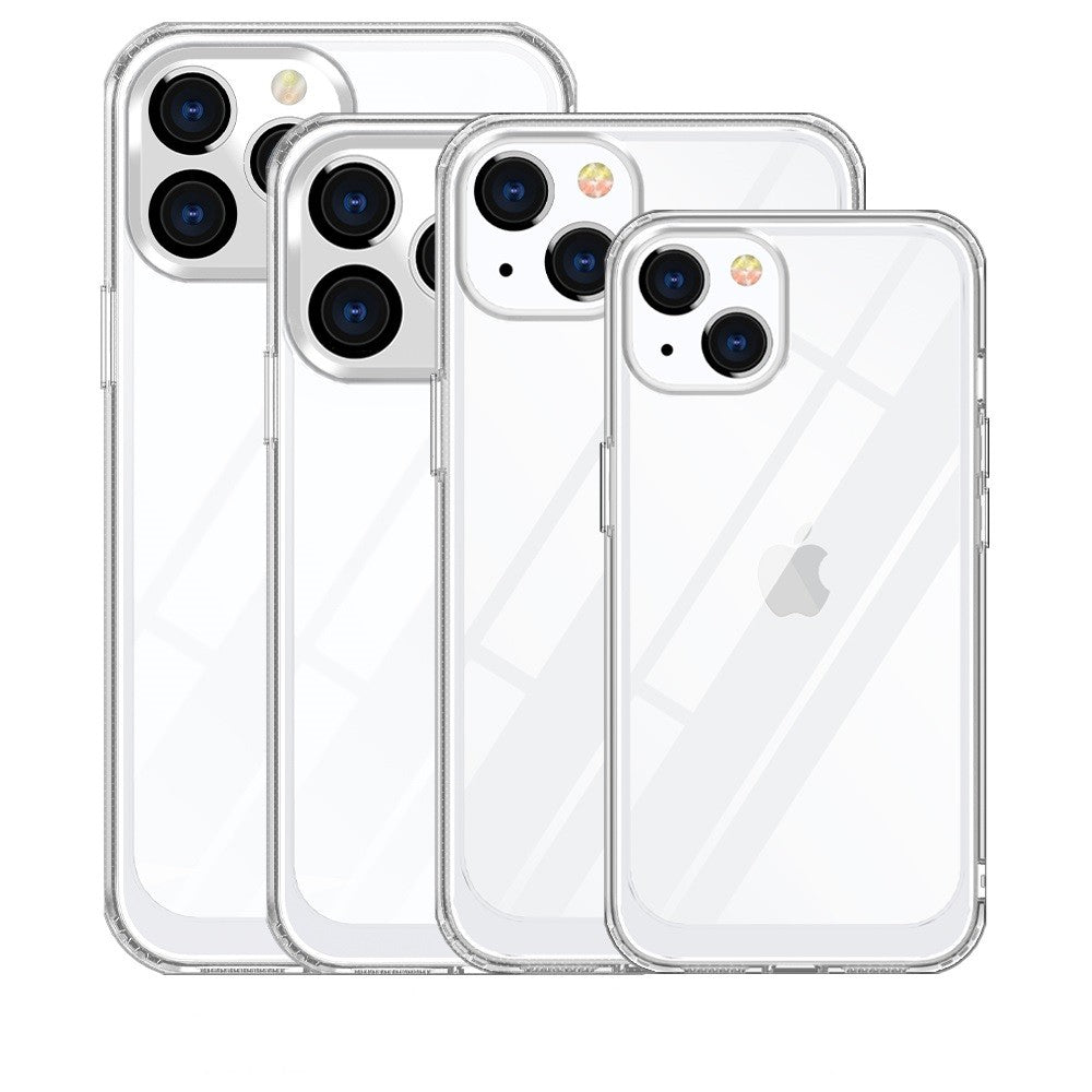 Coque invisible bi matière antichoc pour iPhone 13