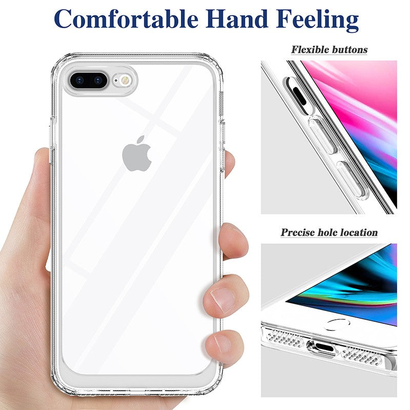 Coque invisible bi matière antichoc pour Apple iPhone 6(s)