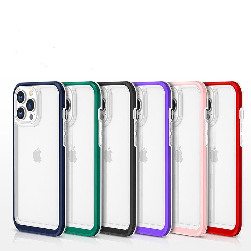 coque bleue hybride robuste triple protection pour iPhone 11