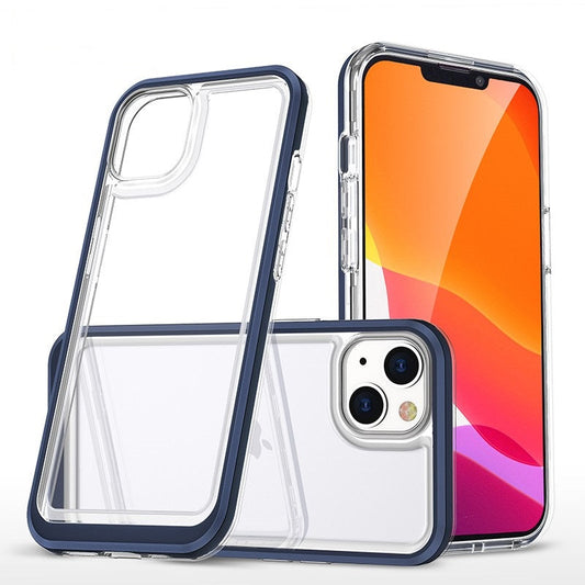 coque bleue hybride robuste triple protection pour iPhone 11 Pro