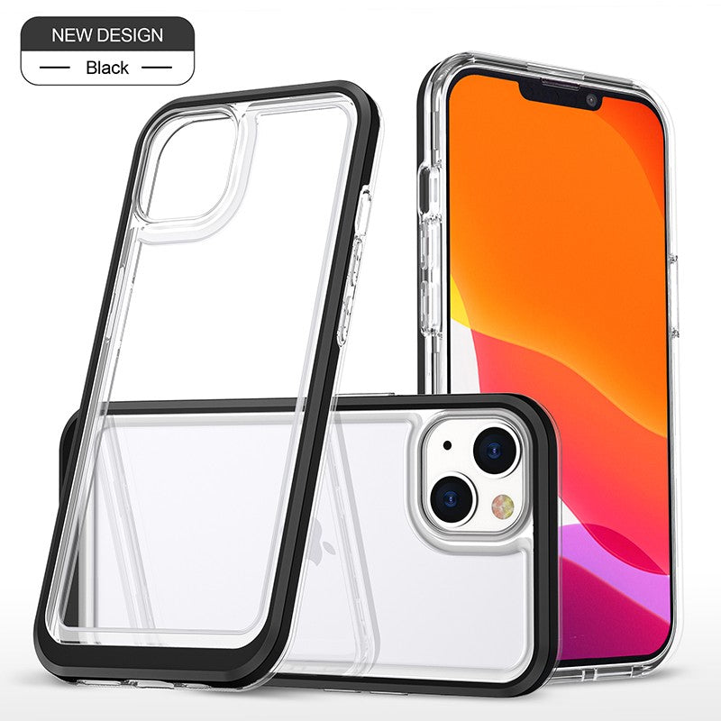 coque noire hybride robuste triple protection pour iPhone 11