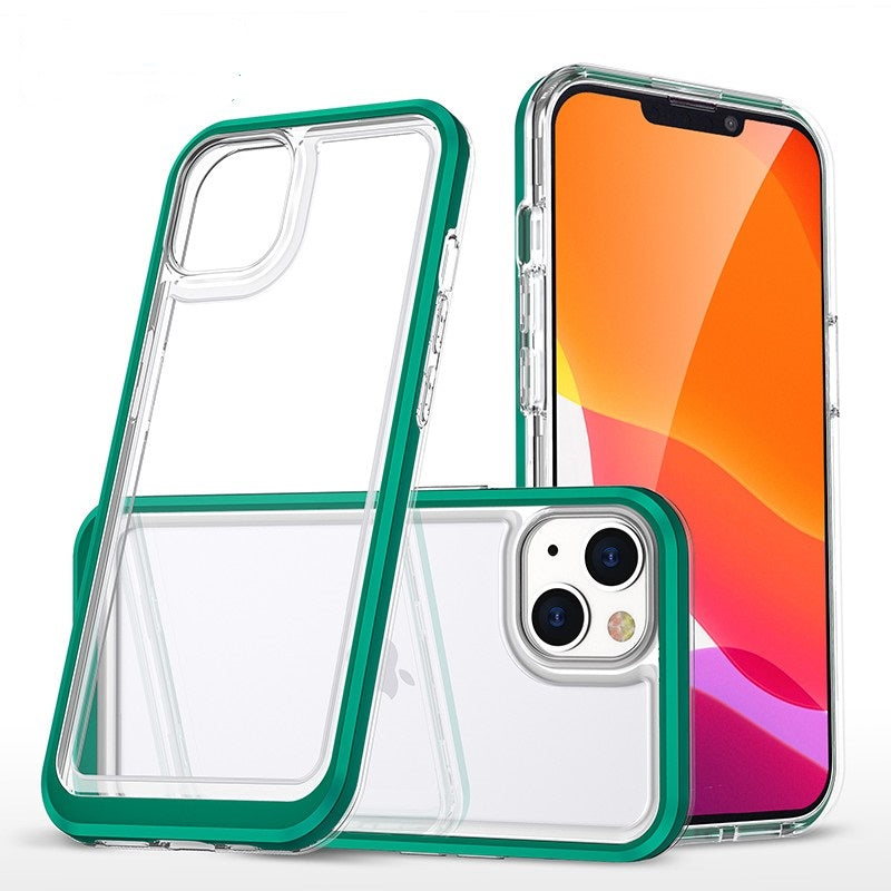 coque verte hybride robuste triple protection pour iPhone 11