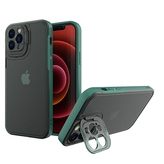 Coque etui de protection finition mat contours vert pour iPhone 8 Plus