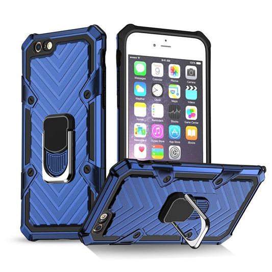 Coque renforcee bleue Xtrem hybride avec béquille de soutien pour iPhone 7 Plus